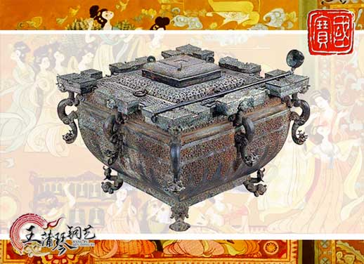 鑒缶，曾侯乙銅鑒缶，我國(guó)最早的“冰箱”