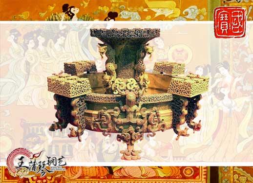 銅尊盤，曾侯乙尊盤，國寶級文物之一